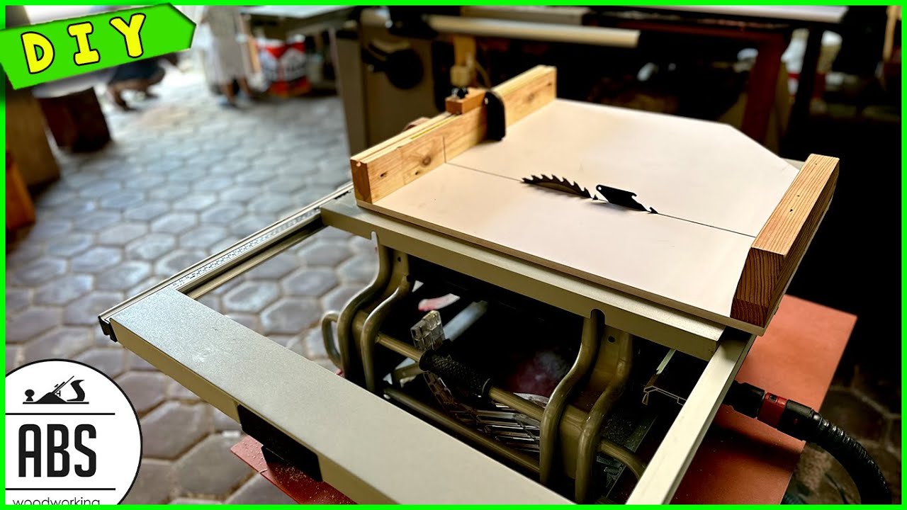 Membuat Crosscut Sled Untuk Table Saw Bosch GTS10 J - SEMUA TUKANG KAYU BUTUH ALAT INI