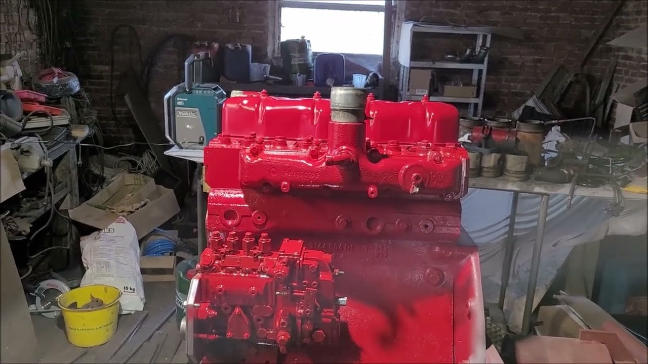 Werkstattvlog #6 644 Motor: Förderbeginn an Bosch A Pumpe einstellen// Testlauf?
