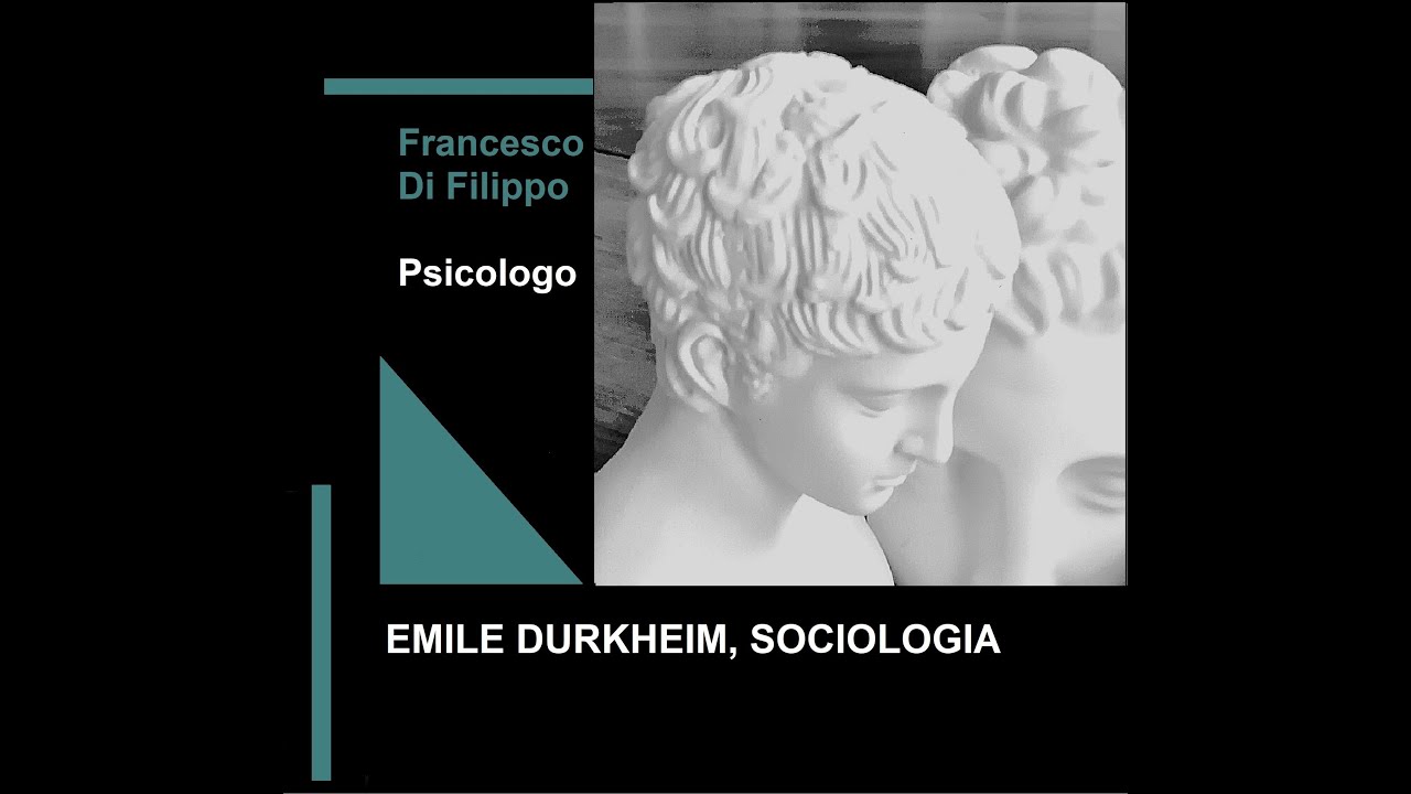 Emile Durkheim, sociologia