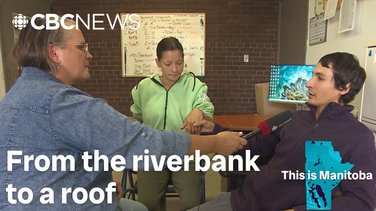 From the riverbank to a roof: How did a Winnipeg couple find housing in a week?