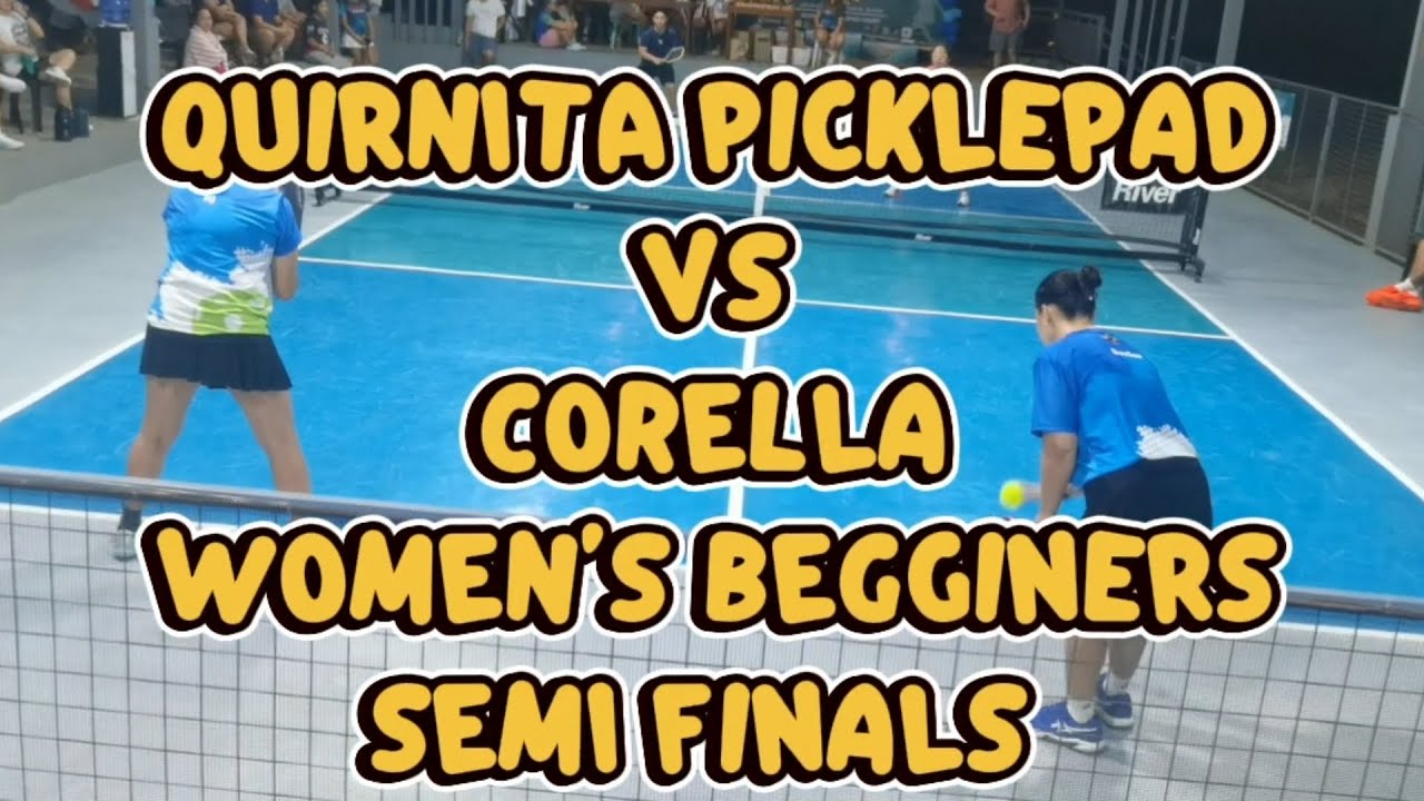 Semifinal Match Women’s Doubles Beginners Category 