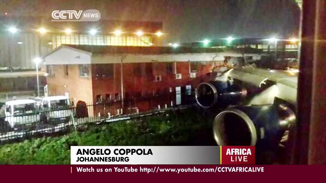 British Airways plane en route to London crashes at Johannesburg Airport