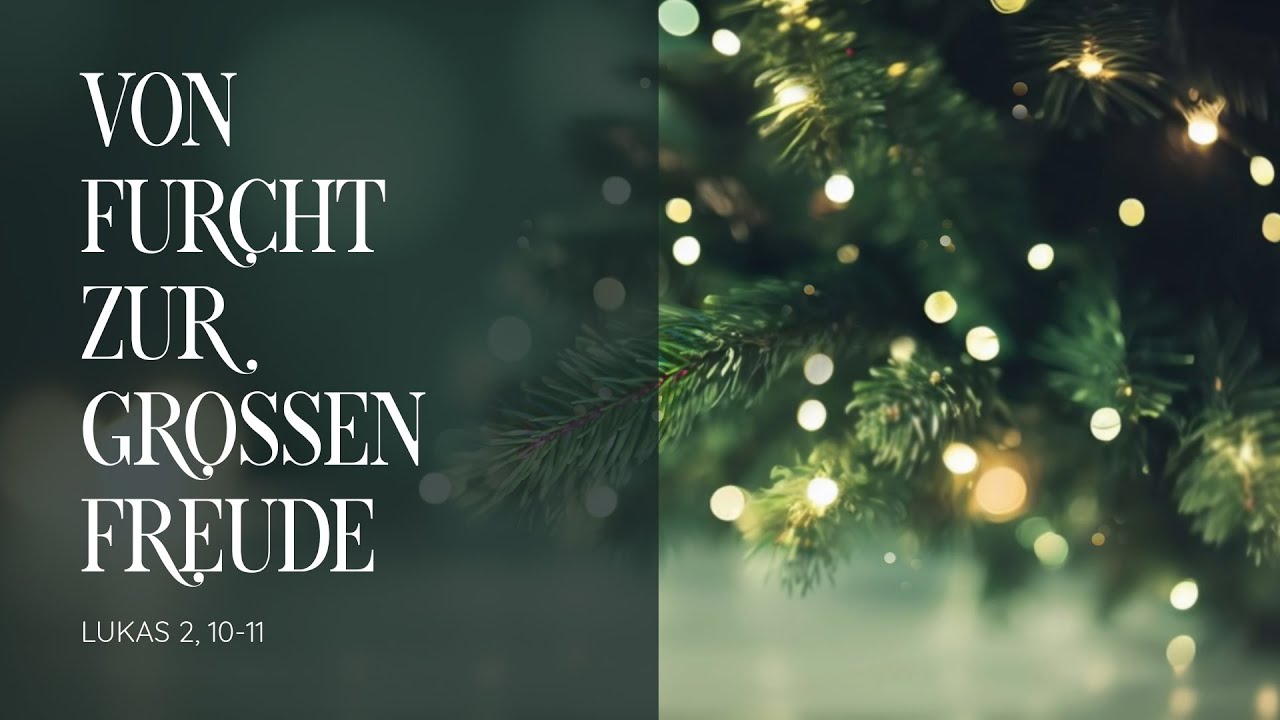 Von Furcht zur großen Freude - Nico Besel