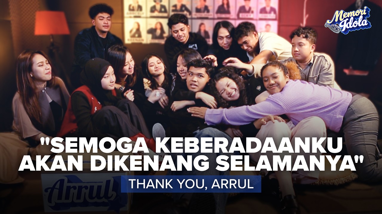 Momen Perpisahaan Arrul dengan TOP 13 | Idol Xtra Memori Idola - Indonesian Idol XIV
