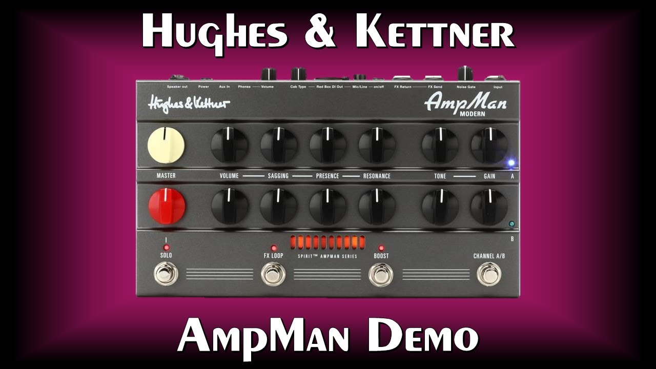 Hughes & Kettner AmpMan - Demo