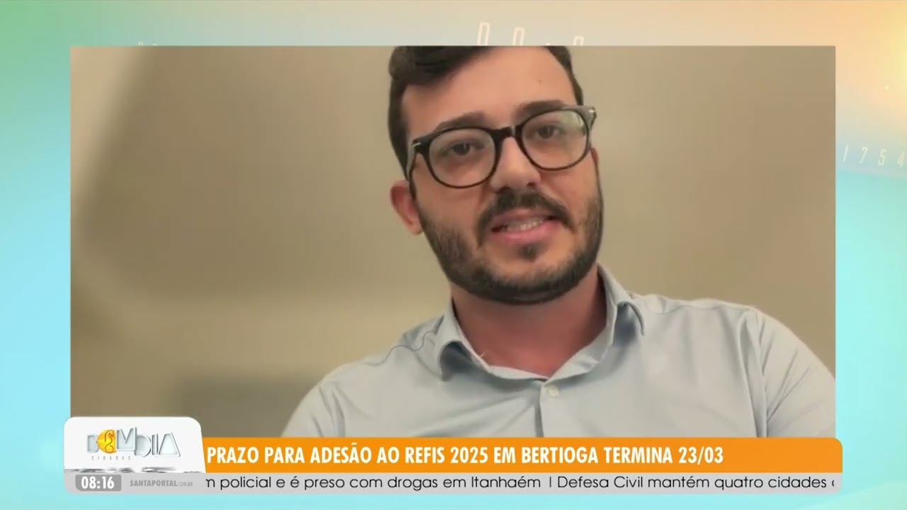 Prazo para adesão ao Refis 2025 em Bertioga termina 23/03 - 10/2/26
