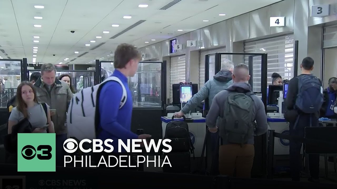 Travelers face long lines, flight delays at Philadelphia International Airport after Thanksgiving