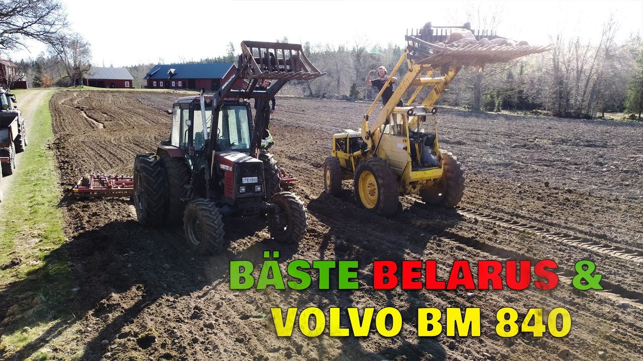 OLD SCHOOL SPRING WORK! (1) | *Volvo BM 840 TD63E & Belarus 920!*