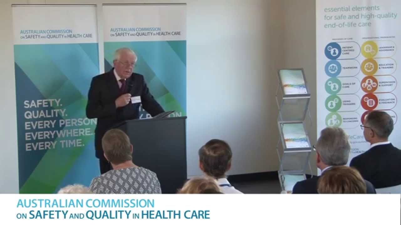 Essential elements for safe & high-quality end-of-life care - Professor Villis Marshall