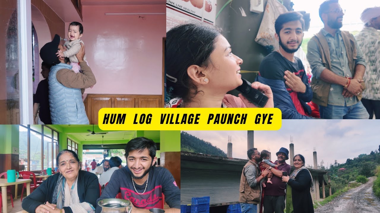 Hum Log Village Wapis Paunch Gaye//Manit And Chachi Bhi Aaye Village//Bad Behaviour Of Arthi With Me
