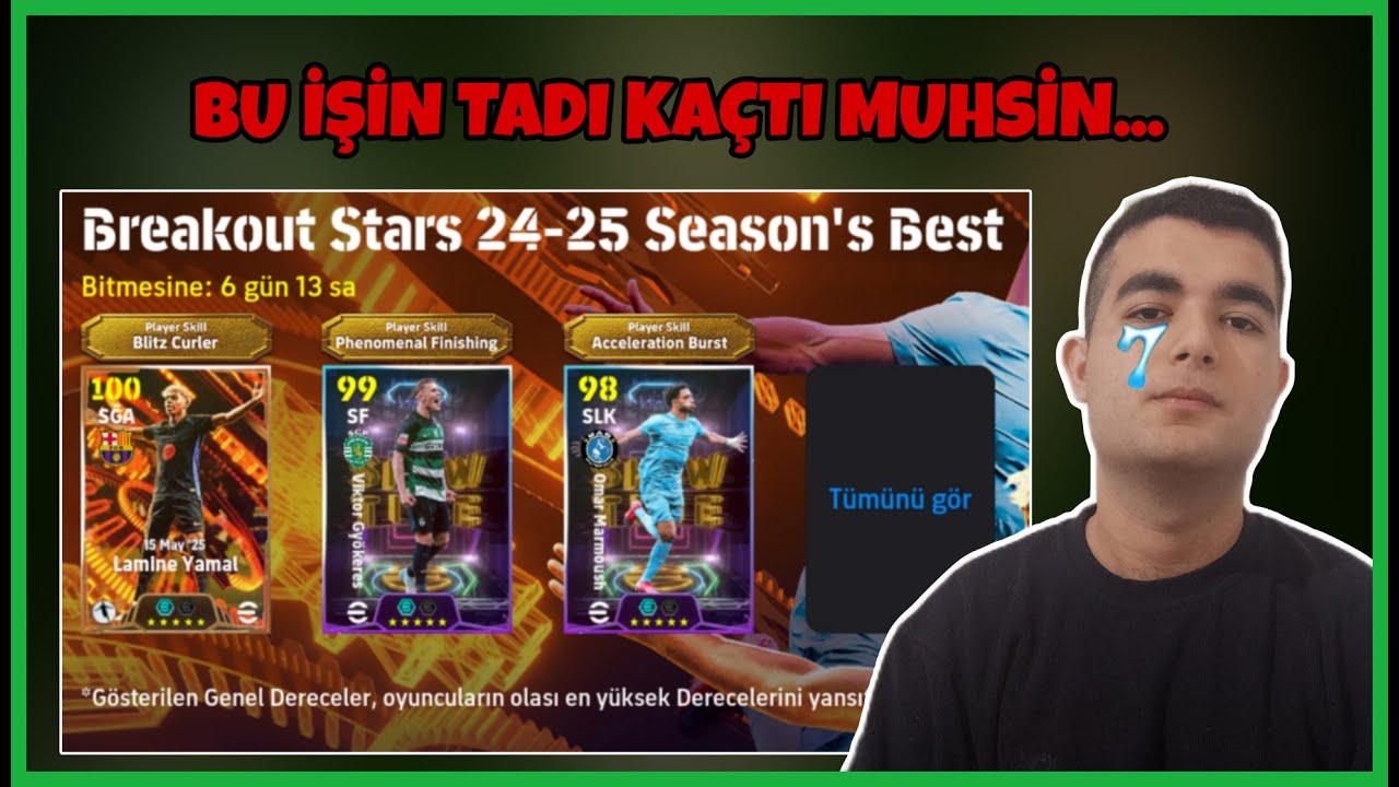 BOMBACI YAMAL DENEDİM! BOMBACI ELİMİZE PATLATTI! - (eFootball 2025 Mobile)