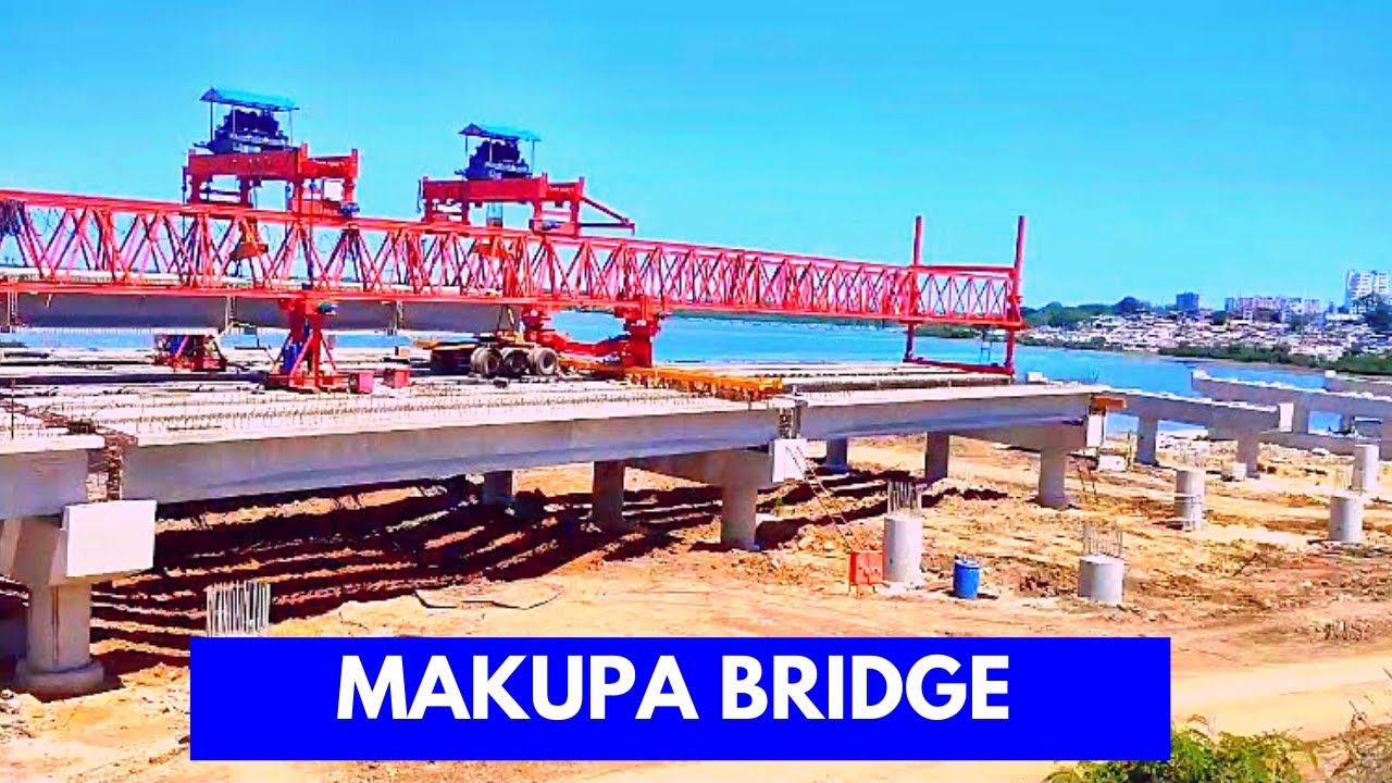 THE CONSTRUCTION OF US $42M MAKUPA BRIDGE IN MOMBASA, KENYA