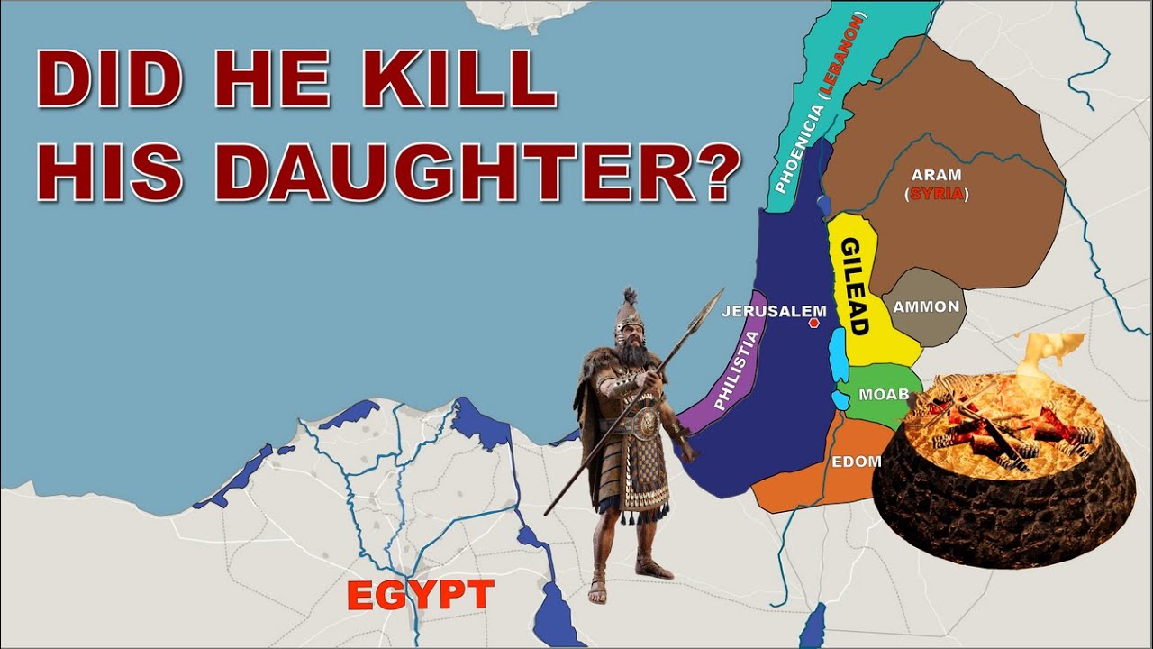 HISTORY OF ISRAEL - JUDGE JEPHTHAH (SHOCKING STORY IN THE BIBLE!)
