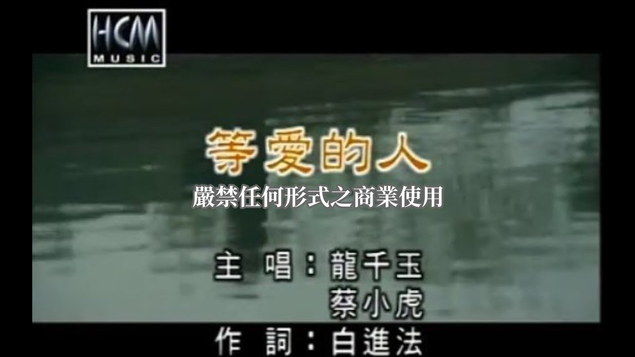 龍千玉vs蔡小虎-等愛的人(官方KTV版)