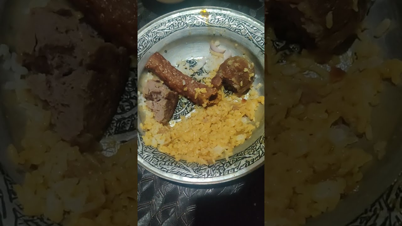 Kashmiri food wazwan kabab rista delicious and subscribe my channel😋😋😋