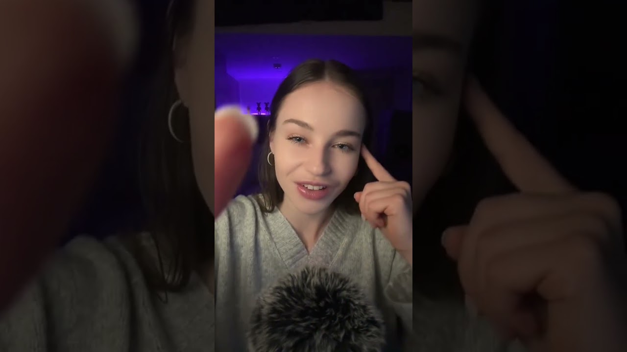 Tracing your pretty face ASMR✨ #asmrfacetracing#asmrfacebrushing#asmrsounds#asmrrelaxing#asmr