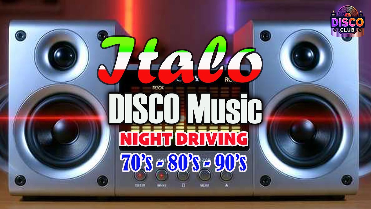 Driving Music Italo Disco | Synthwave 80s Car Ride 🚗 Retro Electro Night Mix