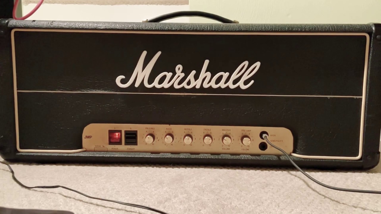 Marshall JMP 2203 Boosted - Van Halen, Alice In Chains, John Sykes