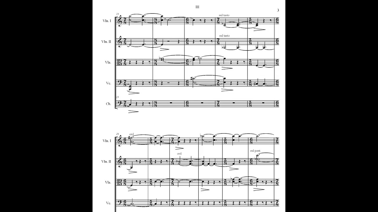 Péter ZOMBOLA: Chamber Symphony