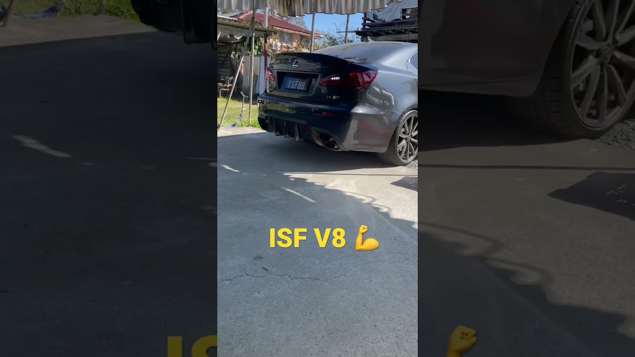 Lexus ISF Exhaust #shorts