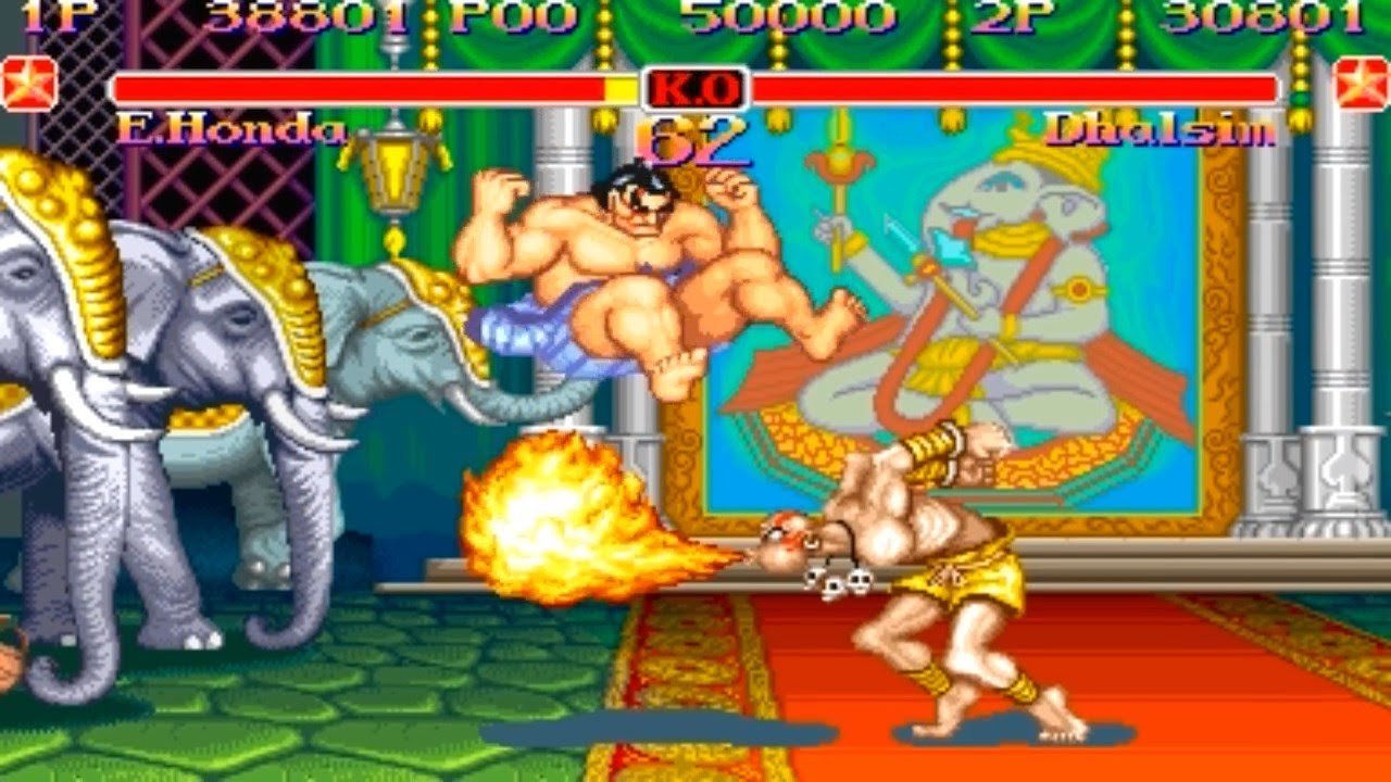 [TAS] E. Honda VS Dhalsim (Super Street Fighter 2)