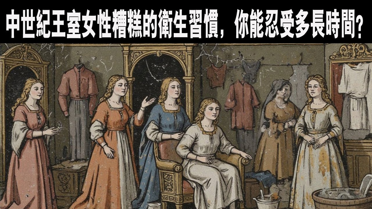 【助眠歷史故事】中世紀王室女性糟糕的衛生習慣，你能忍受多長時間？ #歷史故事 #歷史 #故事#睡眠 #助眠 #夜晚故事 #沉浸式#history#中世纪王室
