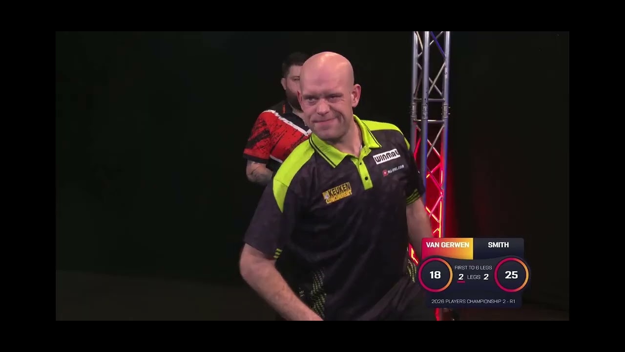 michel van gerwen vs michel smith player championship 2 round 1 [FULL MATCH]