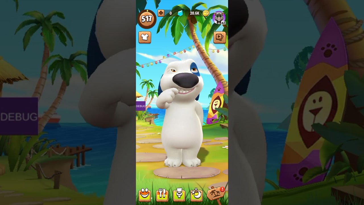 How to level up into level 999 in My Talking Hank