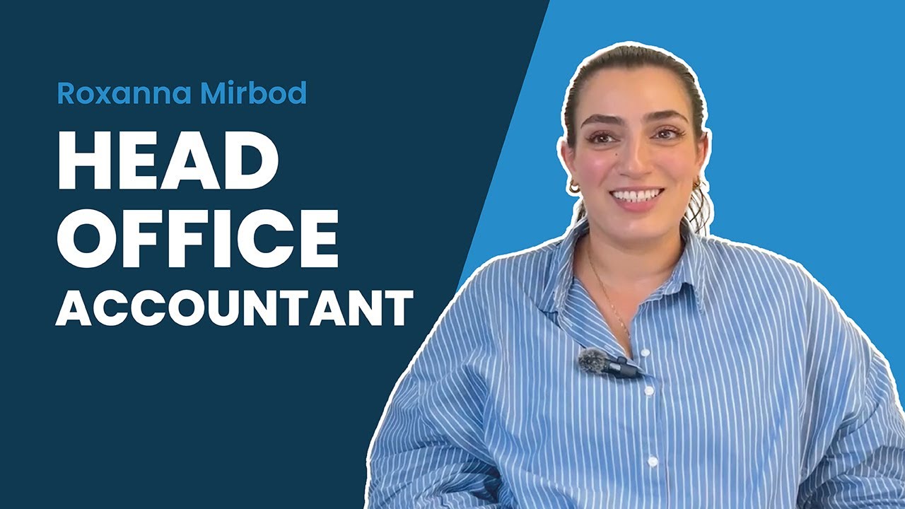Meet Roxanna Mirbod, Head Office Accountant at The Clearway Group