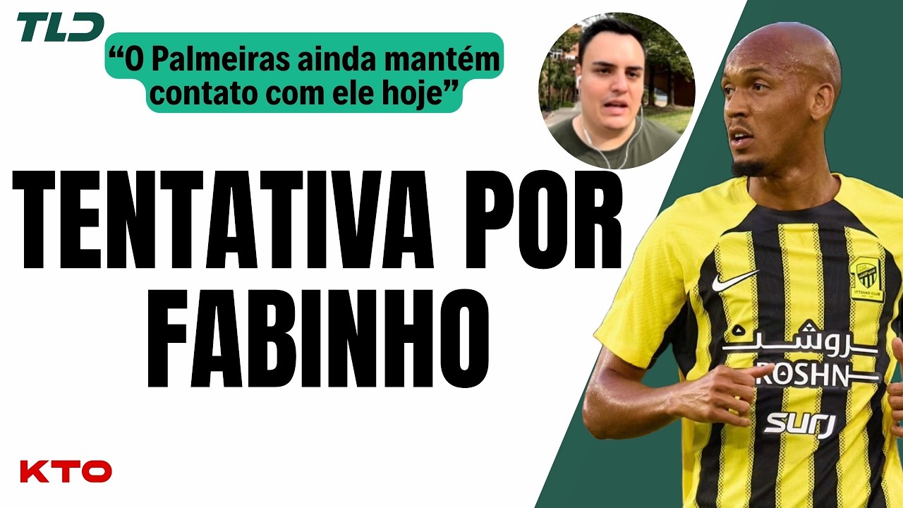 PALMEIRAS FAZ NOVOS CONTATOS POR FABINHO E VOLANTE SEGUE SENDO PRIPRIDADE DA DIRETORIA COMO REFORÇO 
