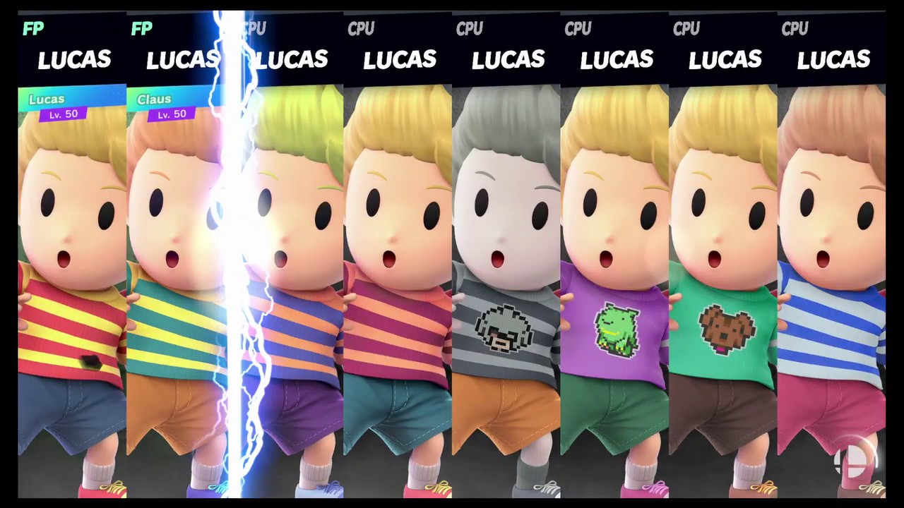 Super Smash Bros Ultimate Amiibo Fights Request #6702 Lucas Frenzy