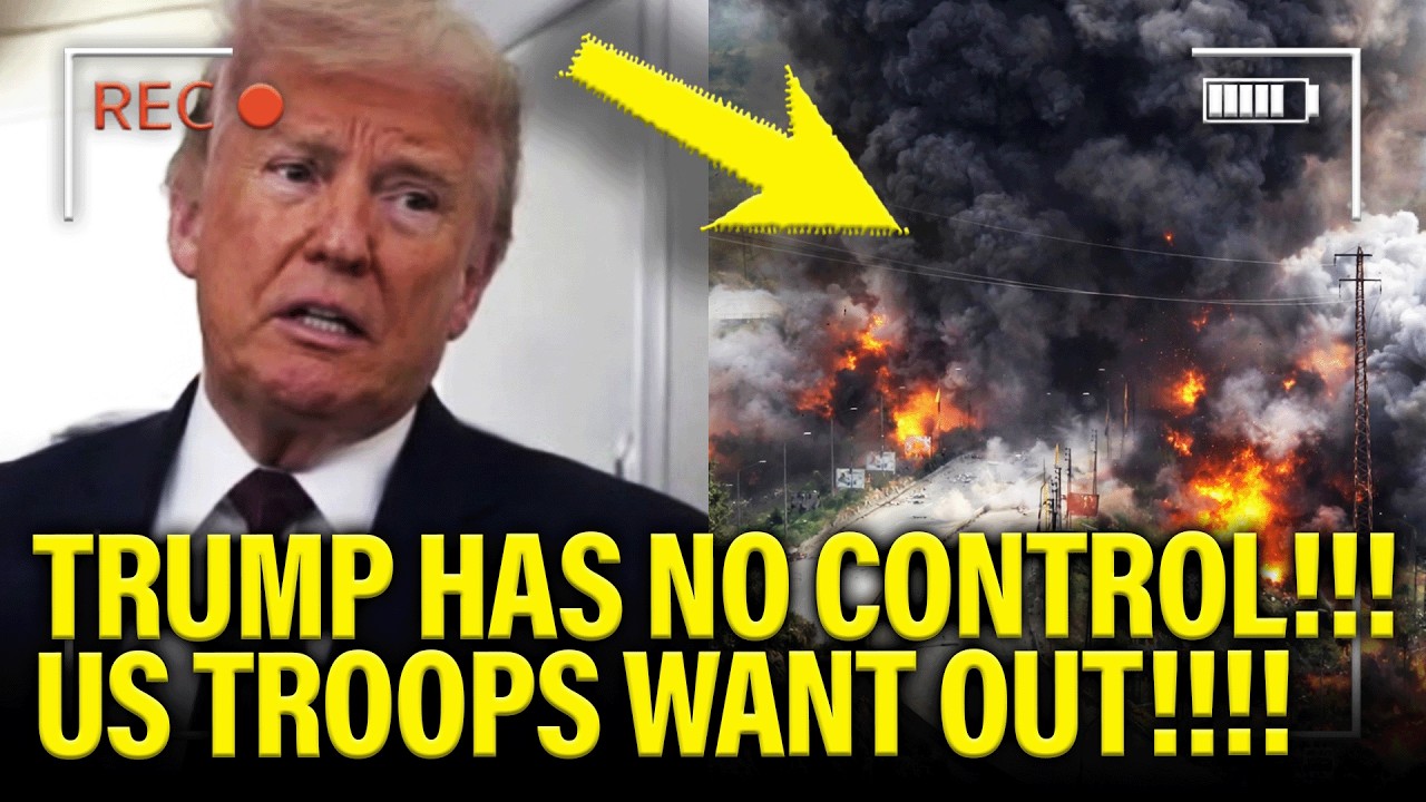 Trump PANICS as Troops TURN AGAINST HIM in WAR!!!