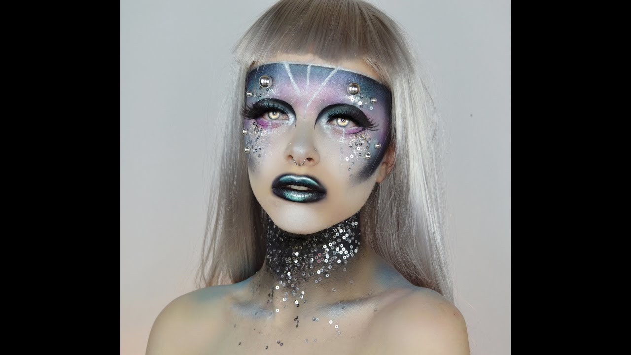 MAC SPACE SQUAD | Alien Halloween Tutorial | Colour Creep