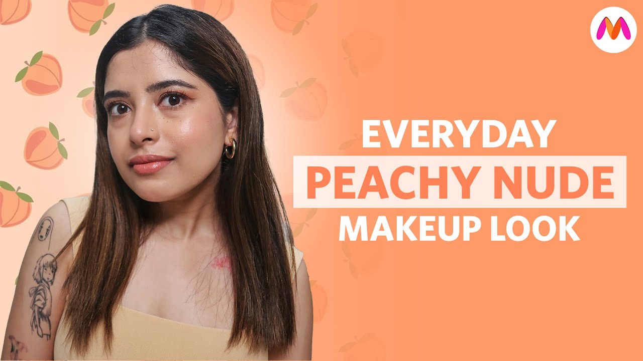How To Create Peachy Nude Makeup Look | Everyday Makeup Tutorial @AninditaChakravarty | Myntra