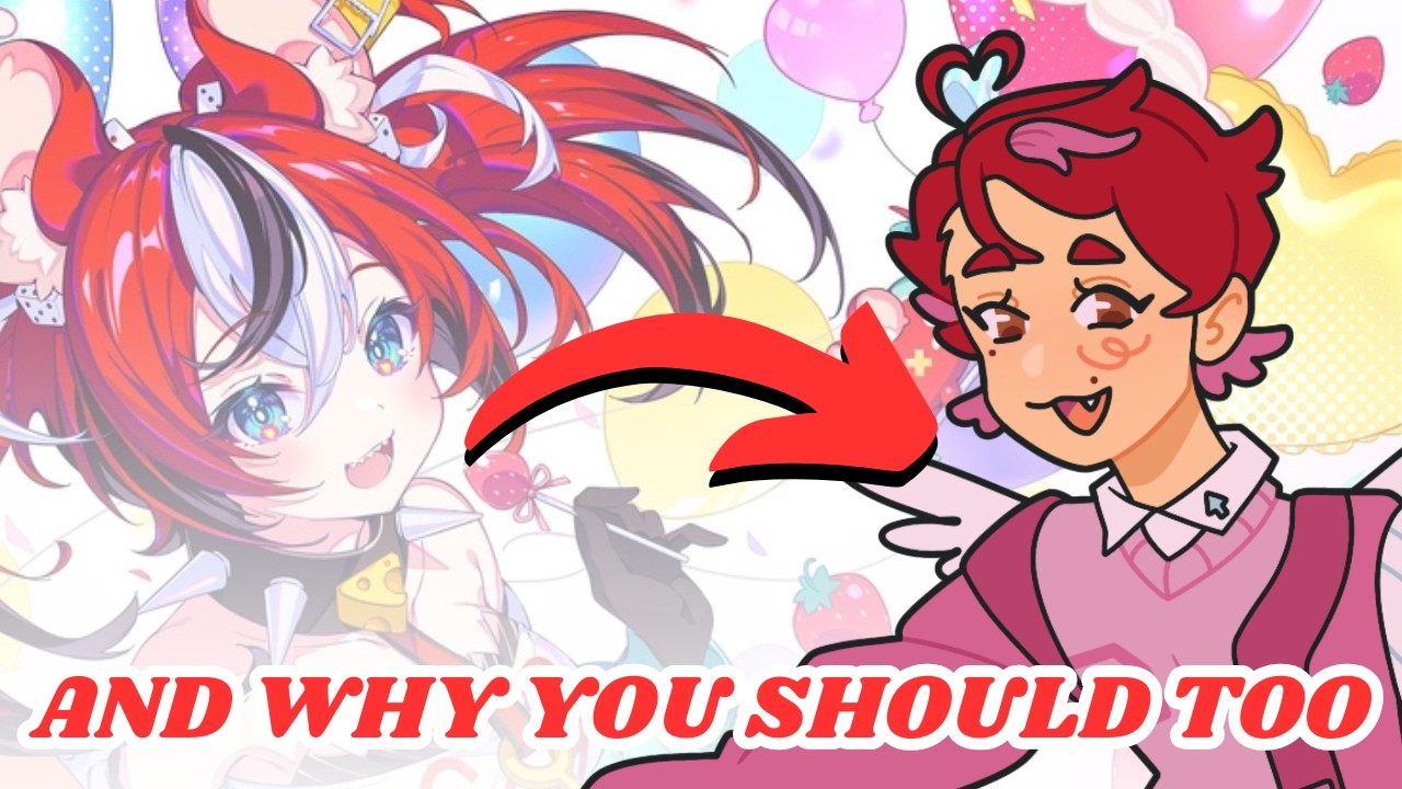 How I Designed This Character Like a Vtuber