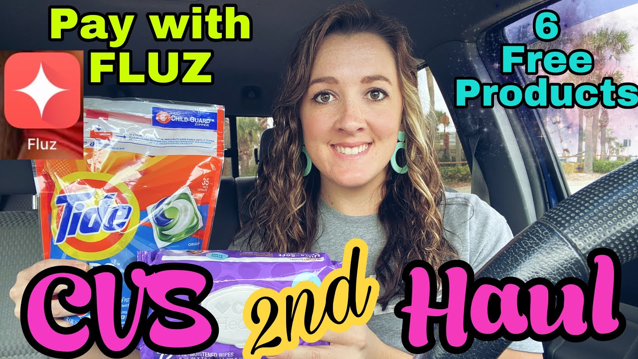 CVS 2nd Haul 6 Free Products! I Pay with FLUZ I 1/3-9/2021