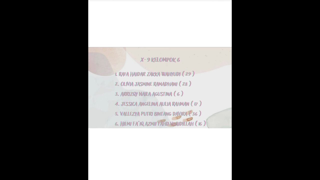 Kelas X9 kelompok 6 pergeseran musim