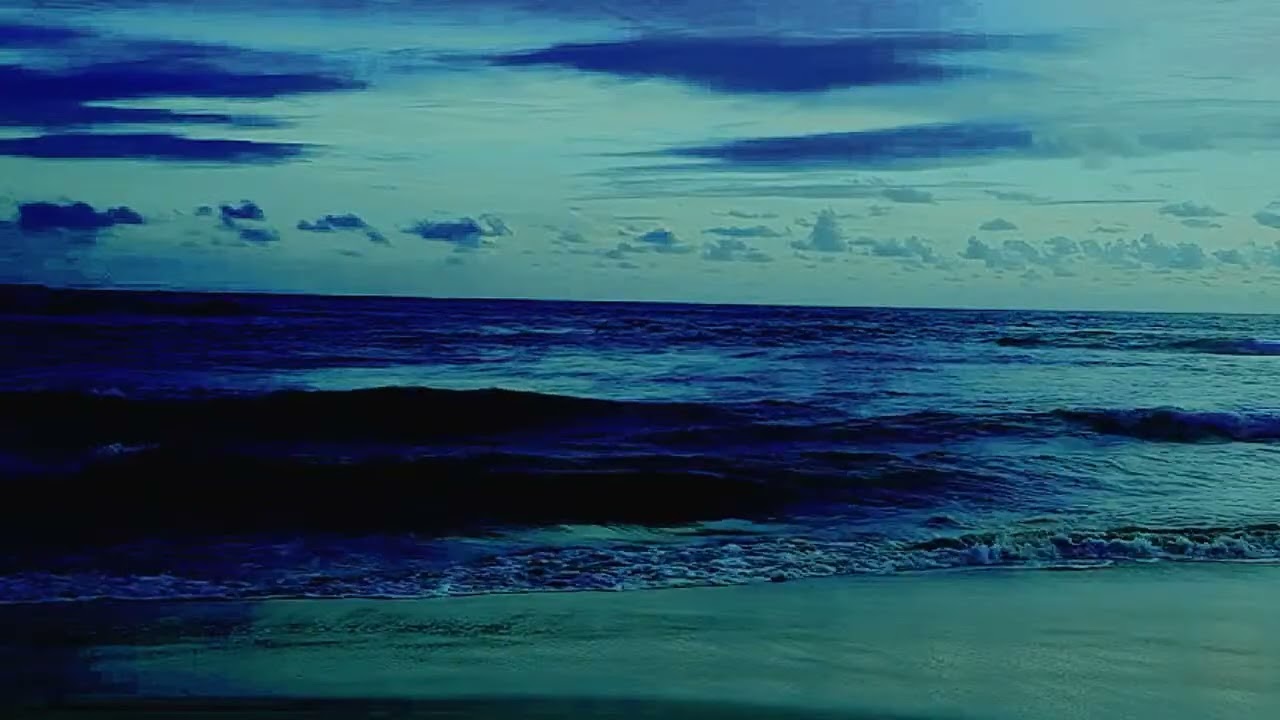 Fall Asleep Instantly with This Calm Night Ocean🌌 Relaxing Waves & Deep Rest