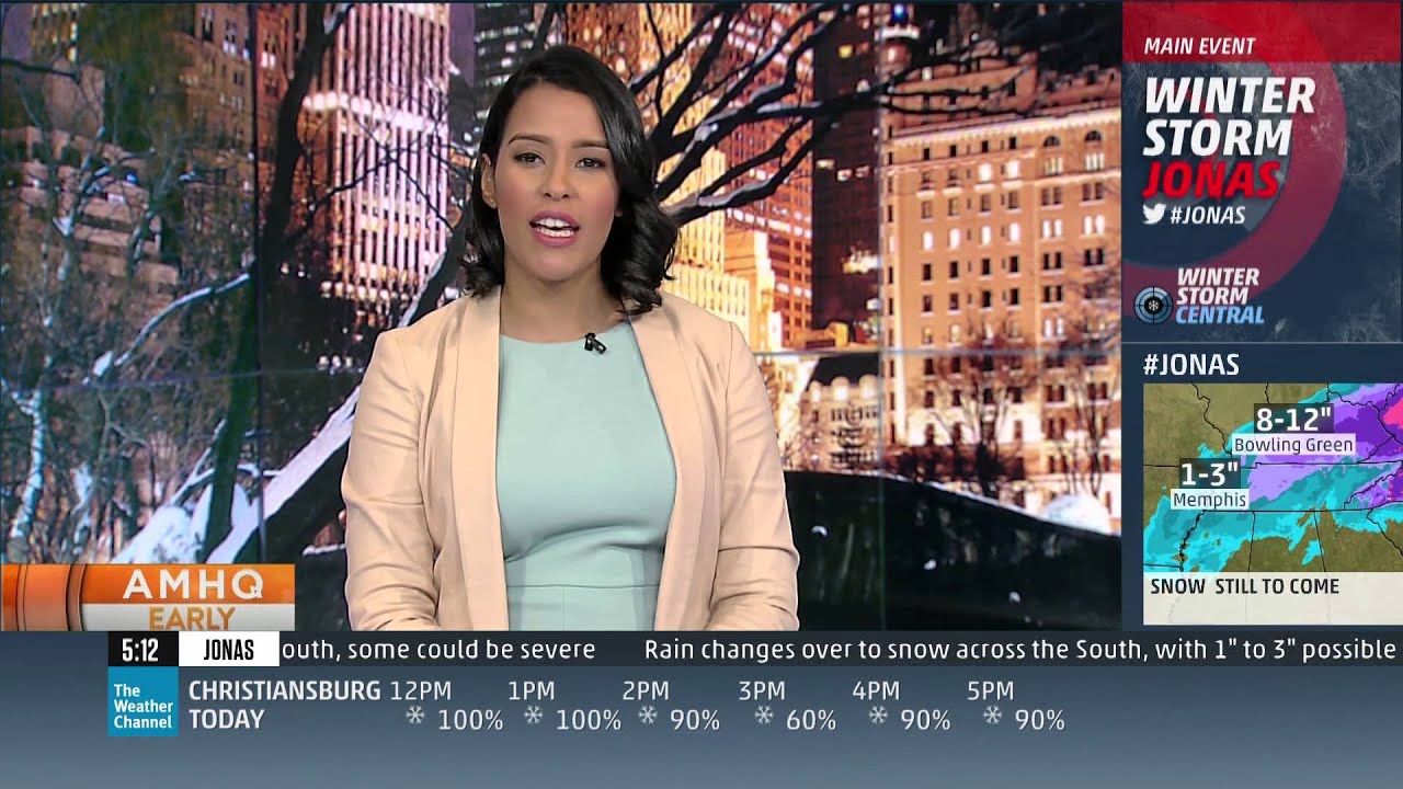 Winter Storm Jonas: 1/22 5am-9am on The Weather Channel