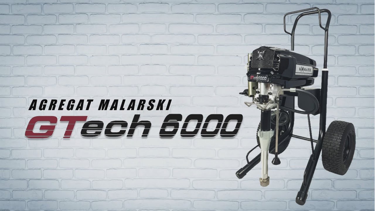 Komatz GTech 6000 Agregat malarski - uruchomienie