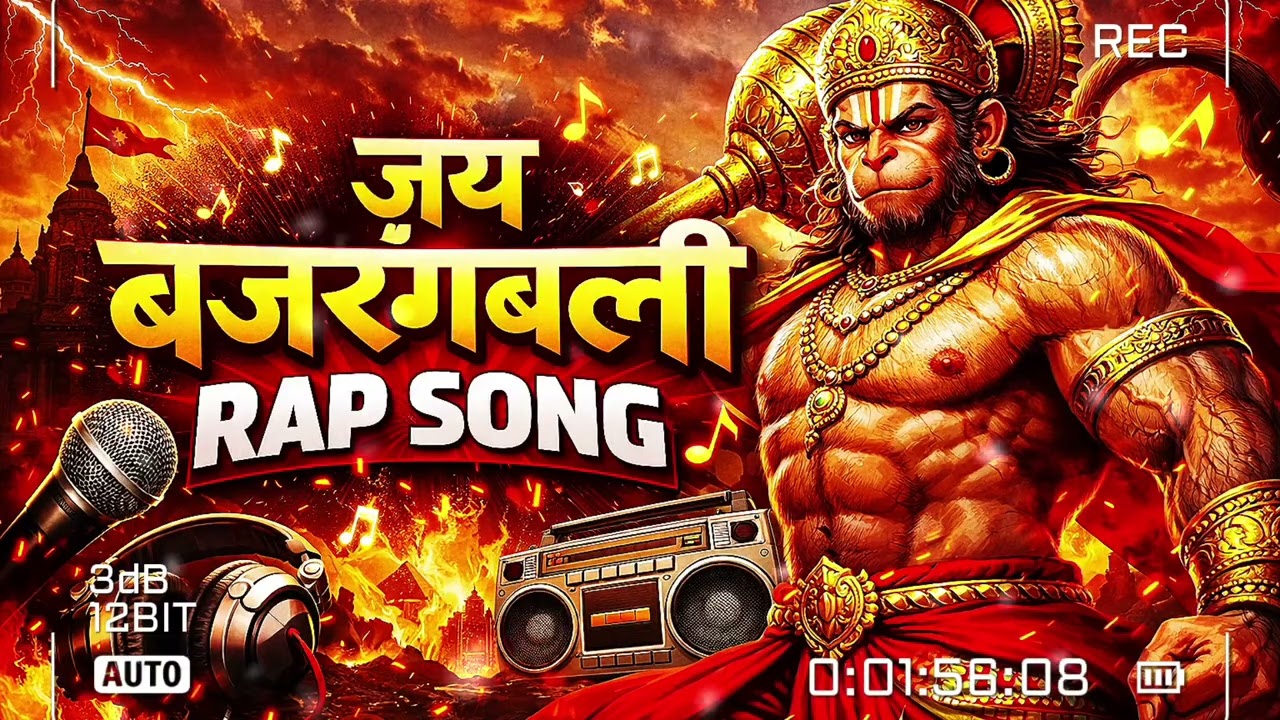 जय बजरंगबली Rap Song | Hanuman Ji Rap Bhajan | Bajrangbali Devotional Rap | Jai Hanuman 🔱