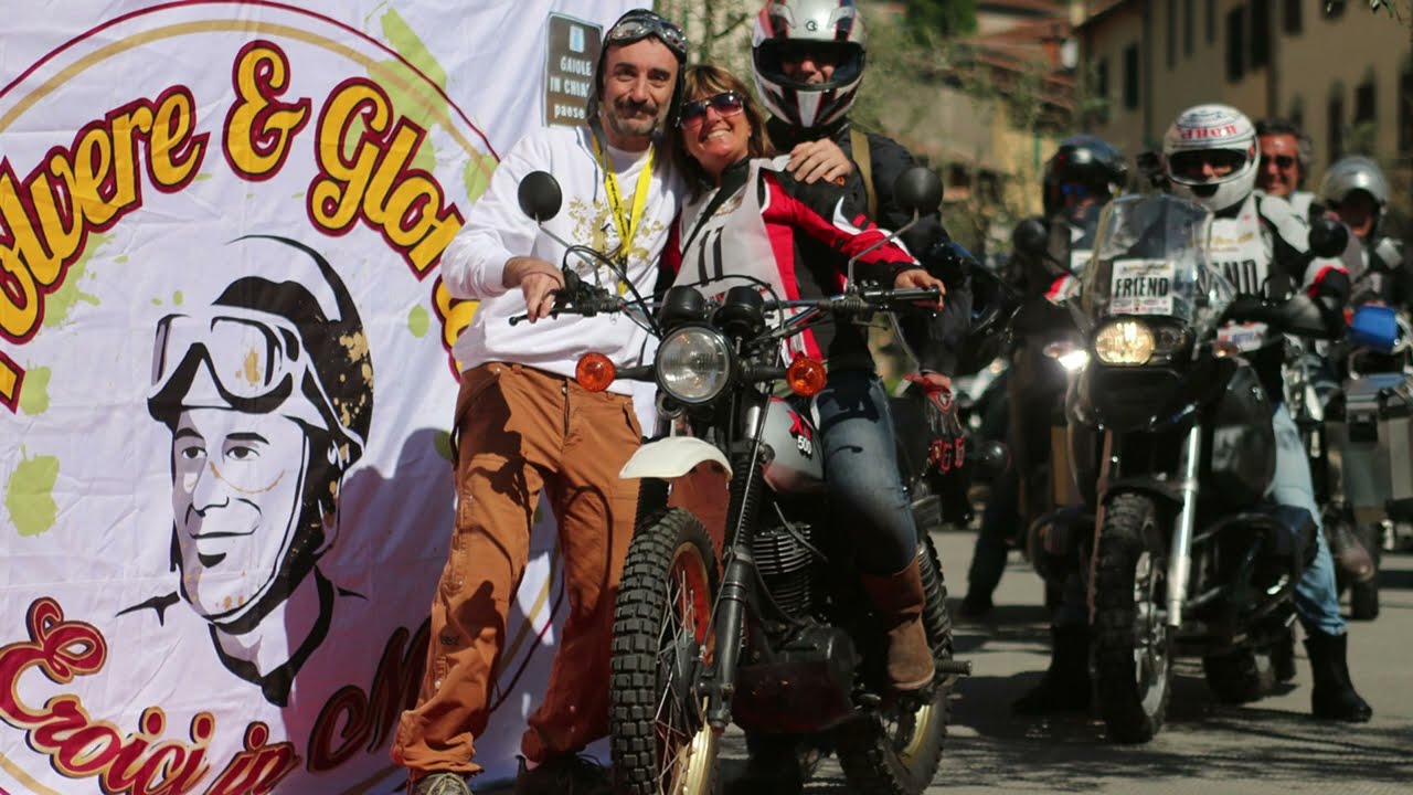 POLVERE&GLORIA - 2024 SULLE STRADE DELL‘EROICA© IN MOTO 4K Gaiole in Chianti.