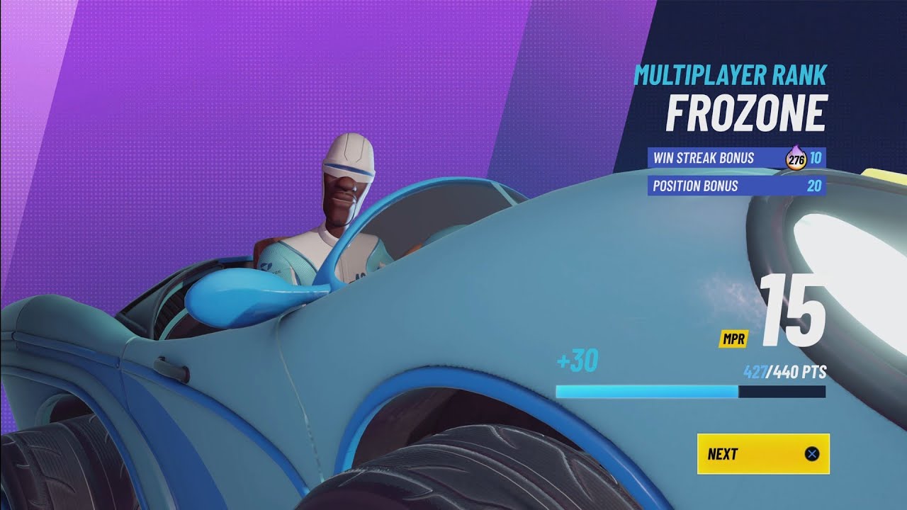 FROZONE - RANK MATCH - Disney Speedstorm