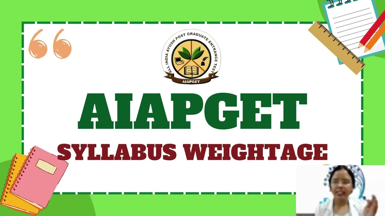 AIAPGET Syllabus Weightage📈 #aiapget2027 #aiapget#bams #aiapget2026 #md #ayurvedapgpreparation