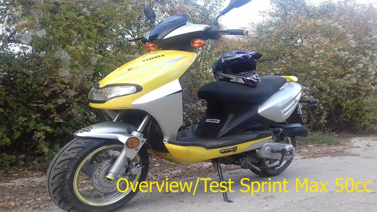 Overview/Test voznja Sprint Max 50cc