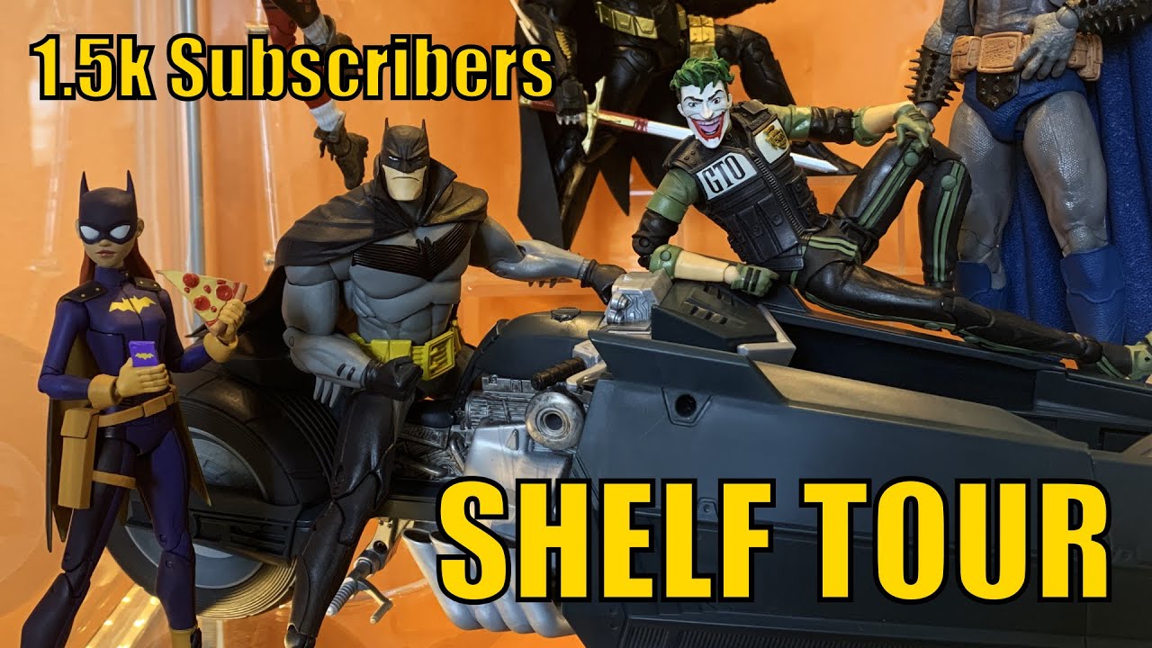 1.5k Subscriber Special | Shelf Tour | Toy Collection | DC Multiverse | McFarlane Toys