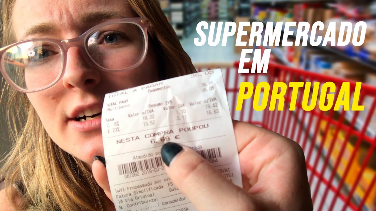 COMPRAS DE SUPERMERCADO EM PORTUGAL VOCÊ NÃO VAI ACREDITAR NOS PREÇOS! | Betina Broch