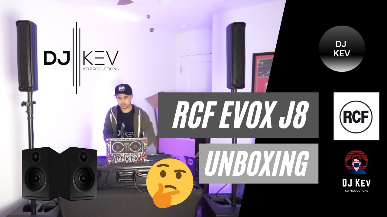 RCF Evox J8: Unboxing, Setup & First Impression 🤔 🔊