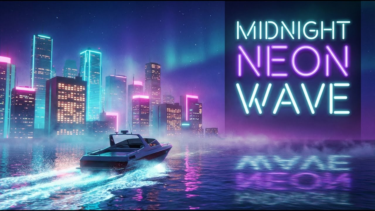 Neon Harbor Cruise Synthwave 🌊 (MidnightNeonWave)