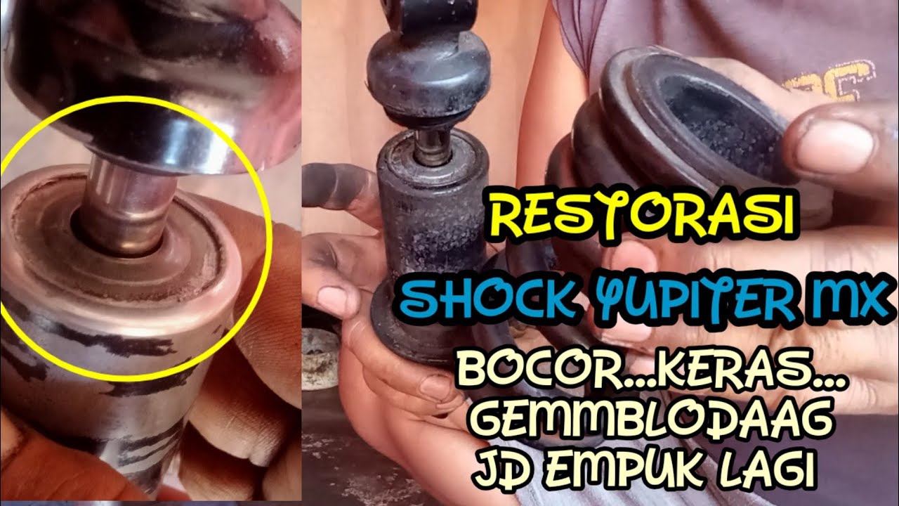 Cara mengganti seal shock belakang Yupiter mx#bocor @bengkelskokpagelaran5398